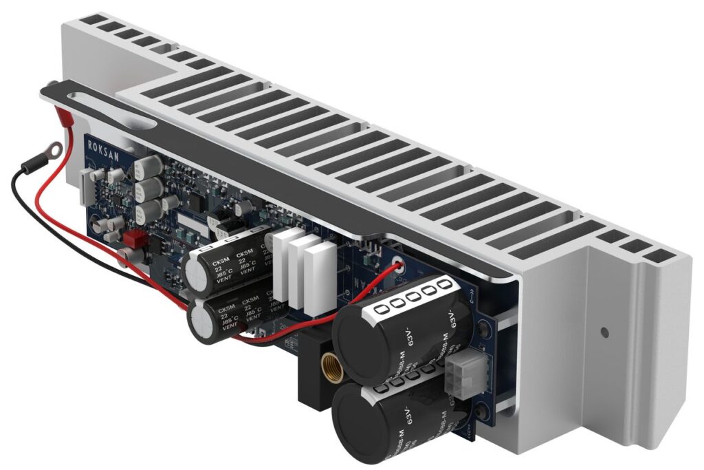 Amplificador de potencia mono del amplificador integrado Roksan Caspian 4G. Imagen: Fabricante